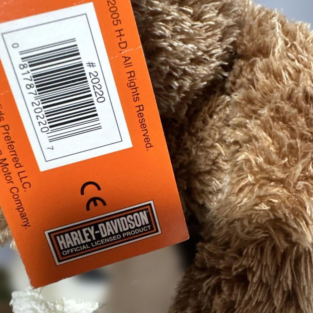 希少 harley-davidson ハーレー　ティディベア　ぬいぐるみ　バイク