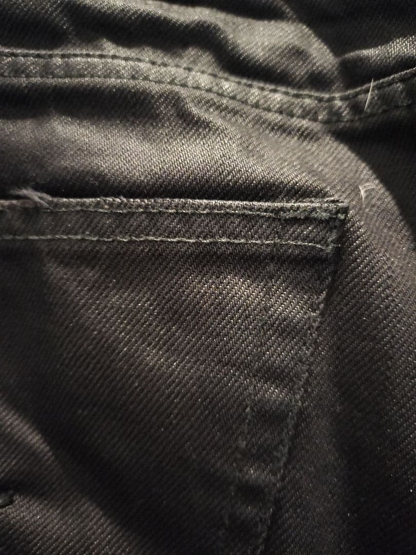 せ Dior Homme グラファイトコーティングデニム 路面店限定