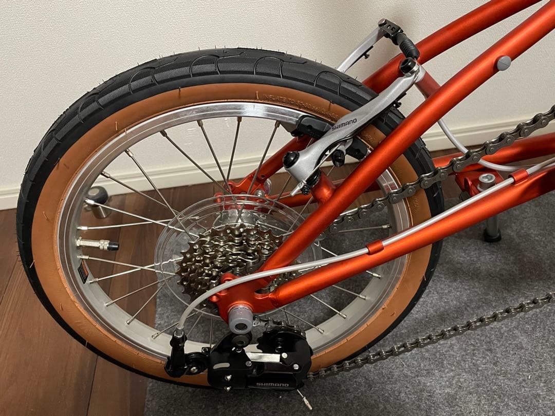 新型ダホンボードウォーク16 カスタムDahon