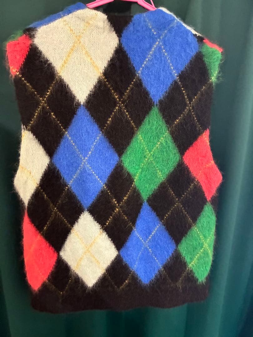 トップス Supreme Brushed Argyle Zip Up Vest