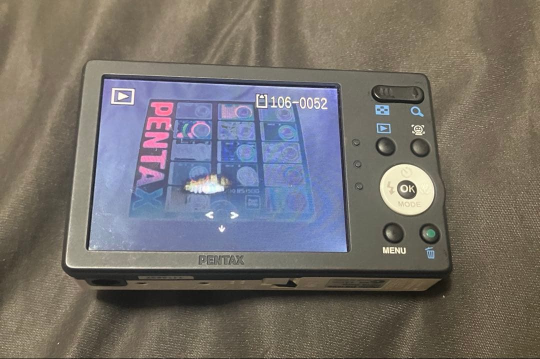 PENTAX Optio RS1500 パールホワイト フルセット 動作確認済み