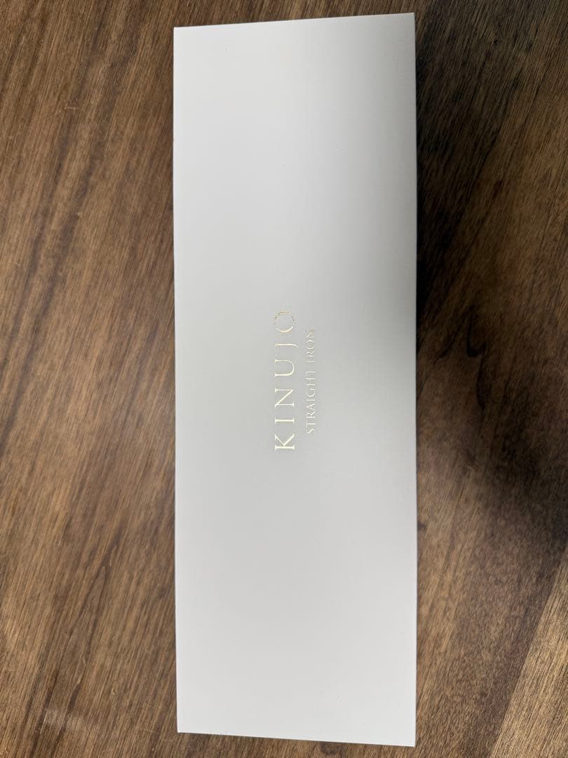 KINUJO LM225 絹女　ストレートヘアアイロン ホワイト