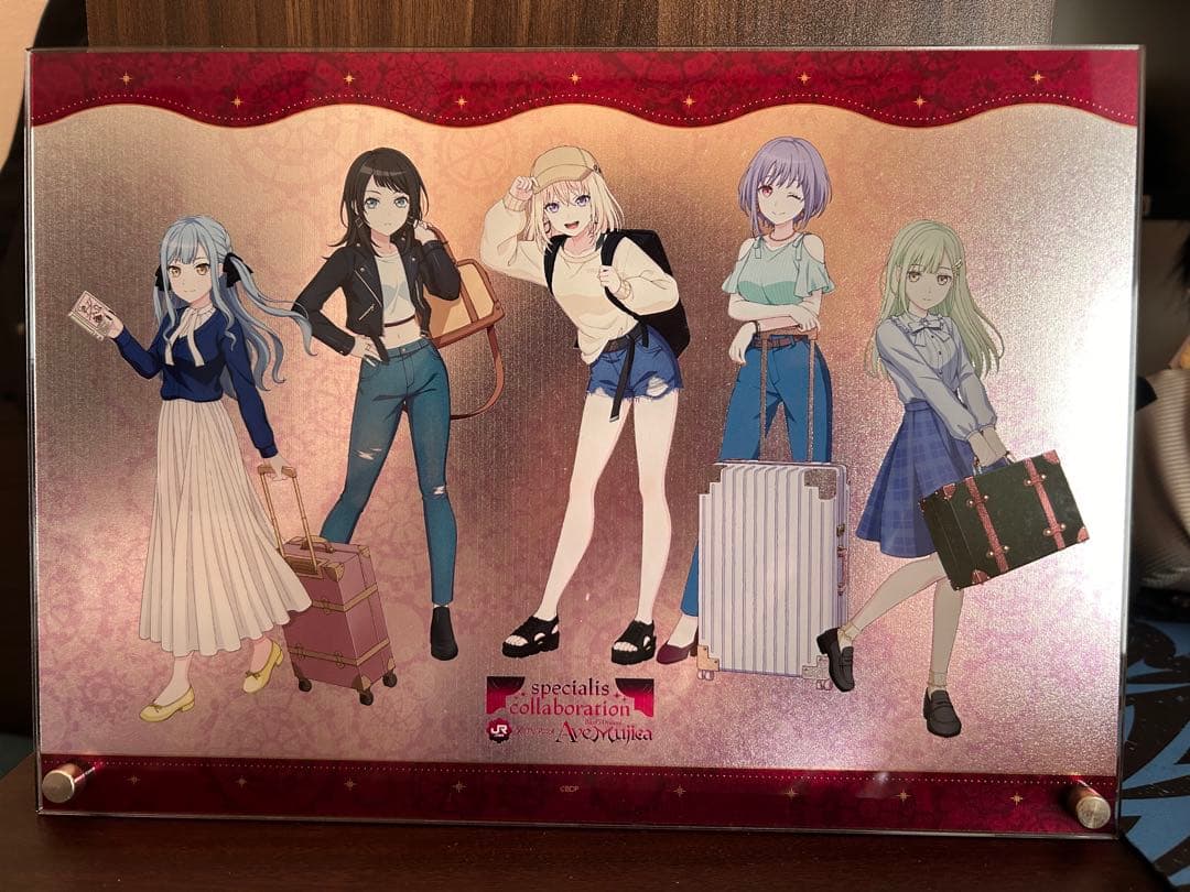 BanG Dream! Ave Mujica 箔入り 推し旅 A4アクリルボード