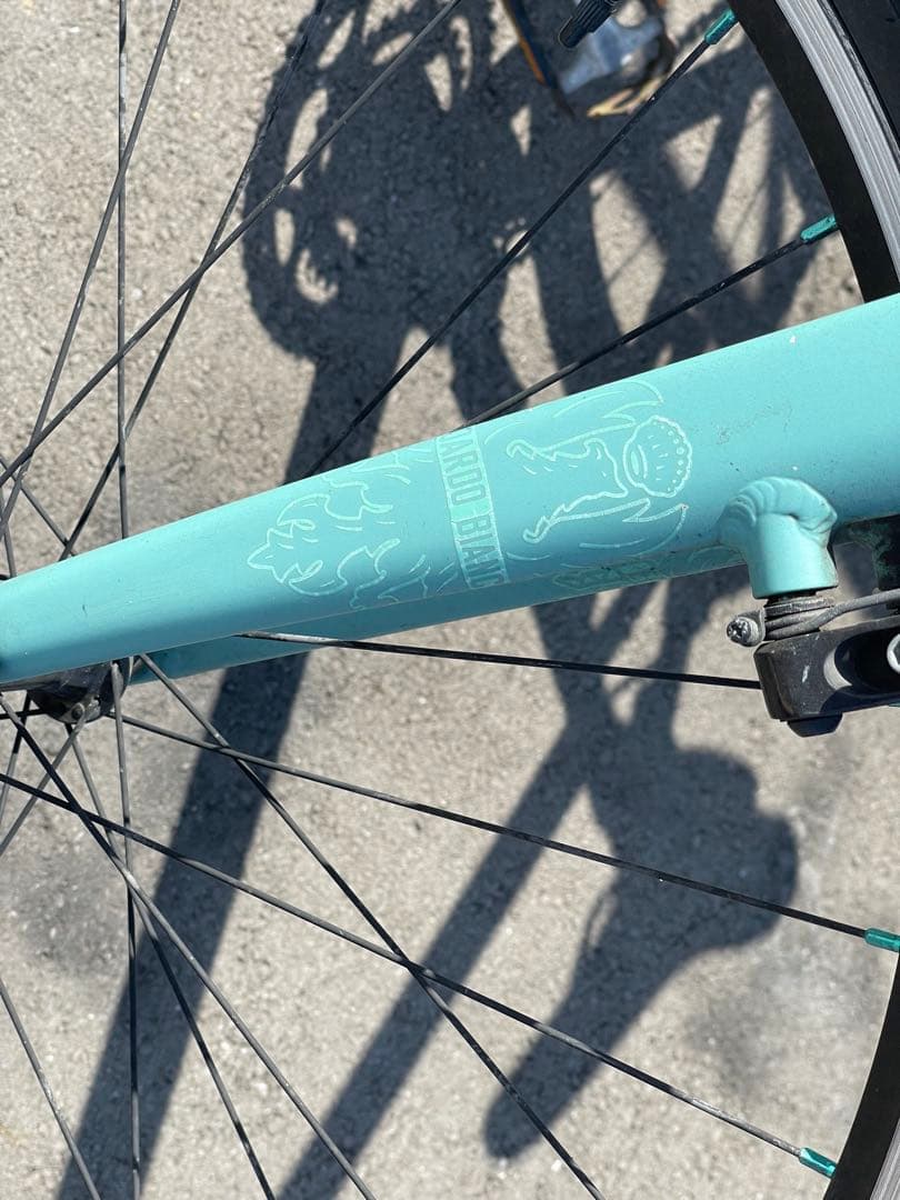 Bianchi クロスバイク ローマ3 チェレステ