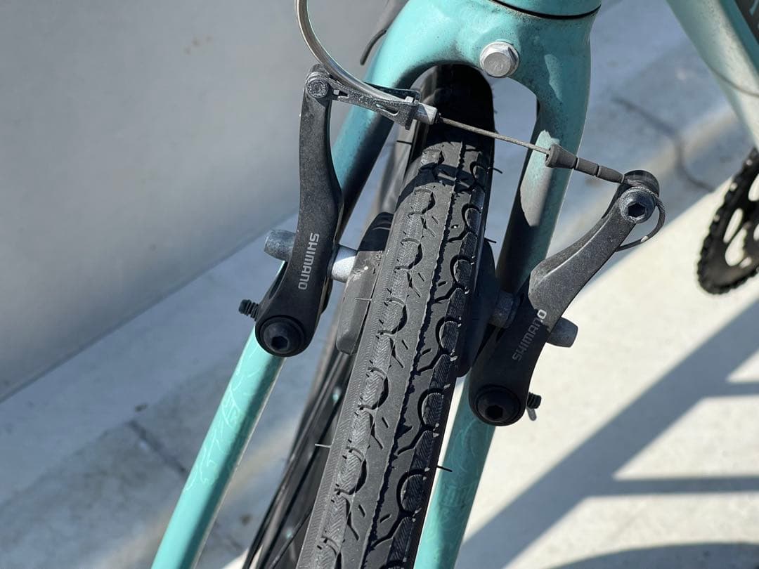 Bianchi クロスバイク ローマ3 チェレステ