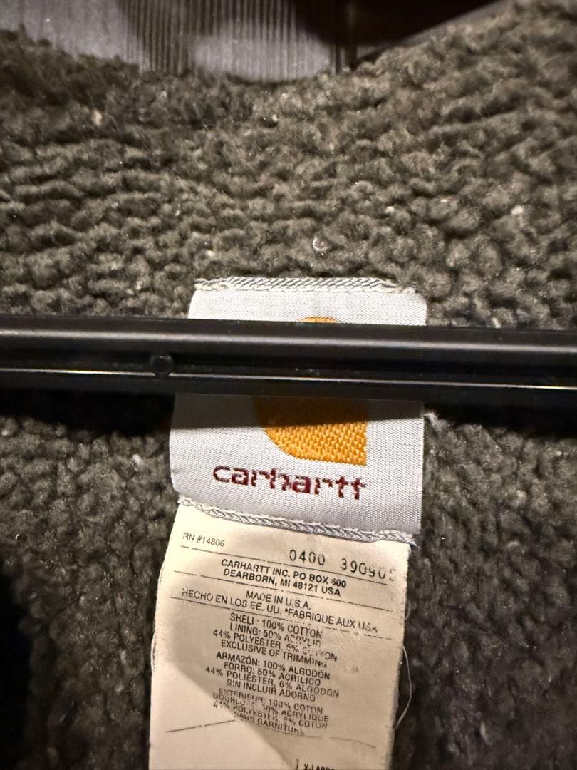 CARHARTT ボア　ベスト USA製
