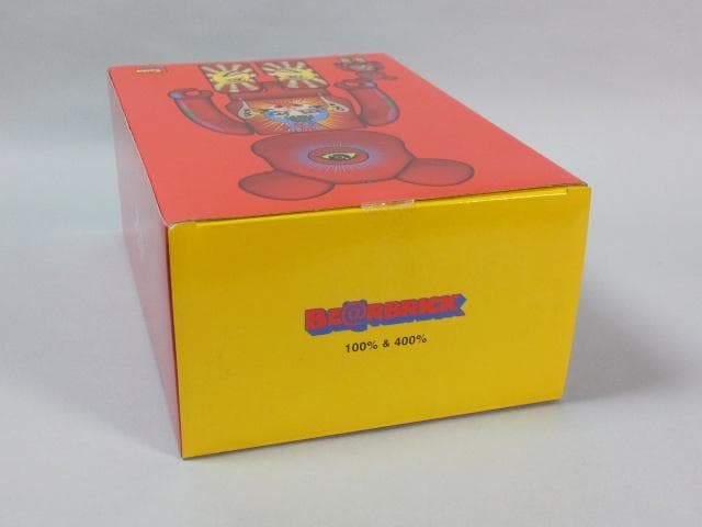 現代美術 田名網敬一『100% & 400%MEDICOM TOY赤』0127B