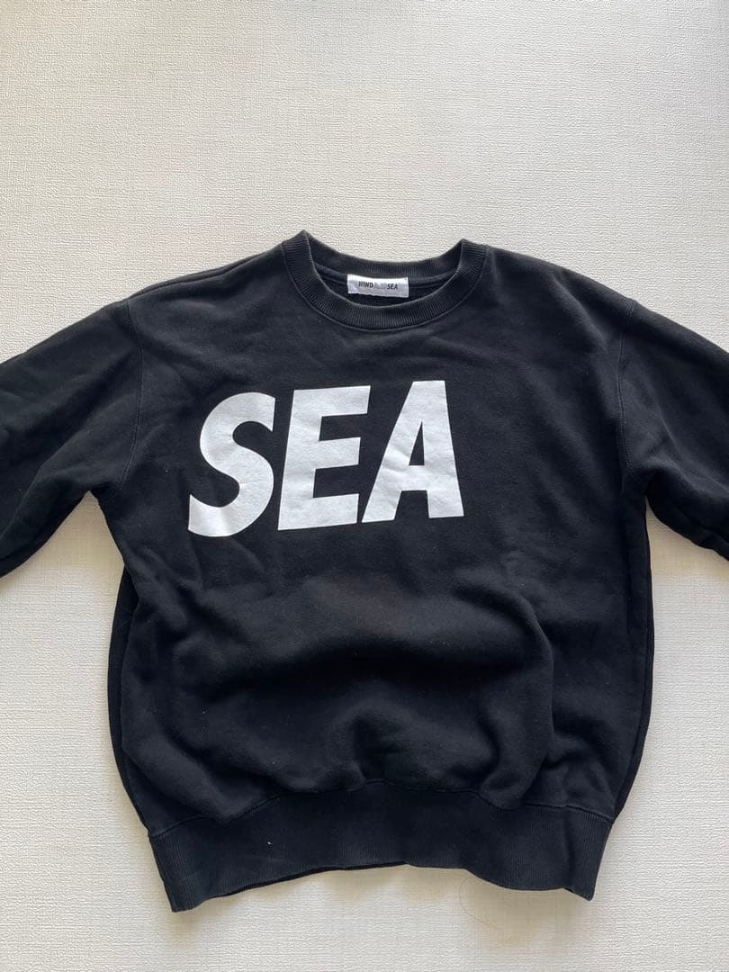 WIND AND SEA 両面ロゴスウェット