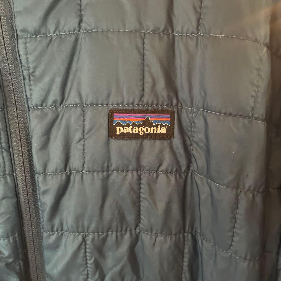 patagonia ブルー ダウンジャケット L