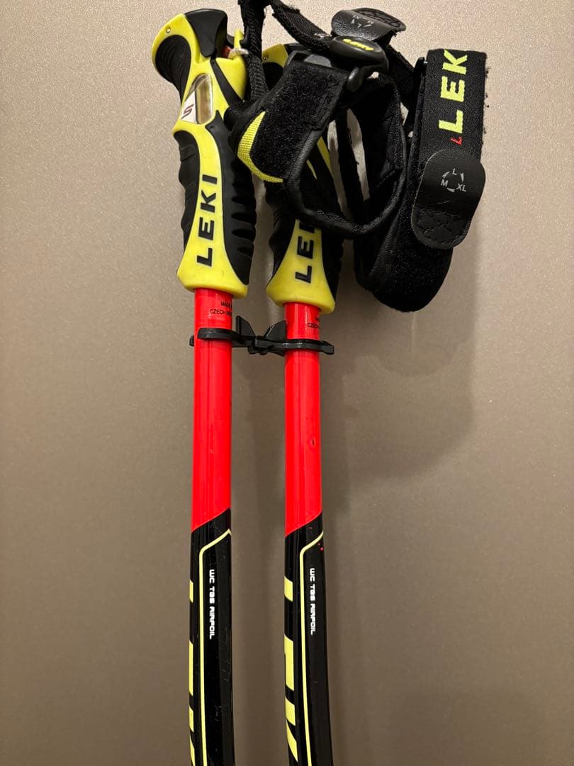 LEKI(レキ)GS 110cm ストラップ付き