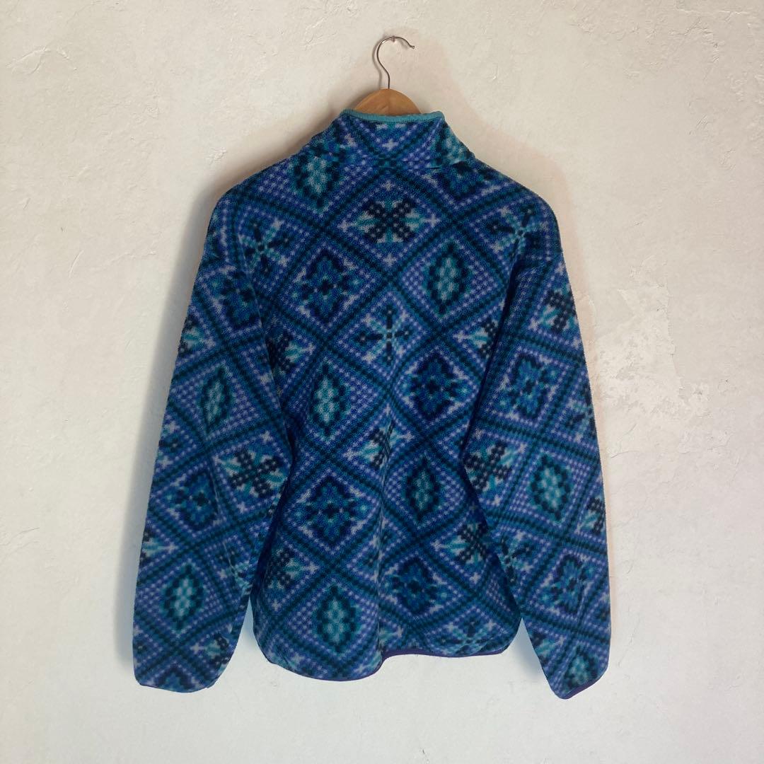 90s Patagonia snap-t パタゴニア モザイク 総柄　USA製
