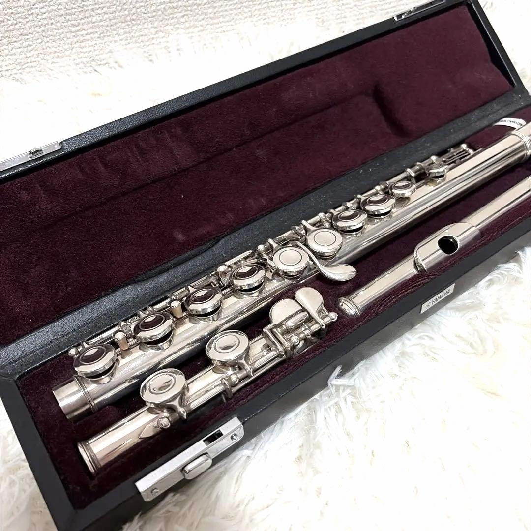 頭部管銀製 ヤマハフルート YFL311 Eメカ付 シルバー925