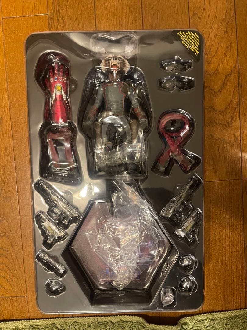 Hot toysセット アイアンマン　ロケット　キャプテンアメリカ　マイティソー