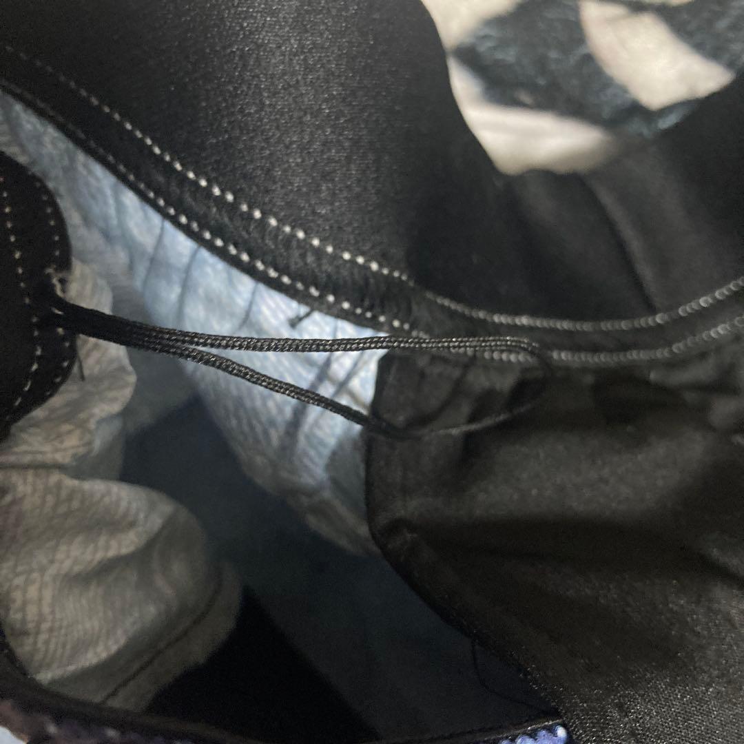 satisfy / ピースシェル デニム転写ランニングショーツ Mサイズ