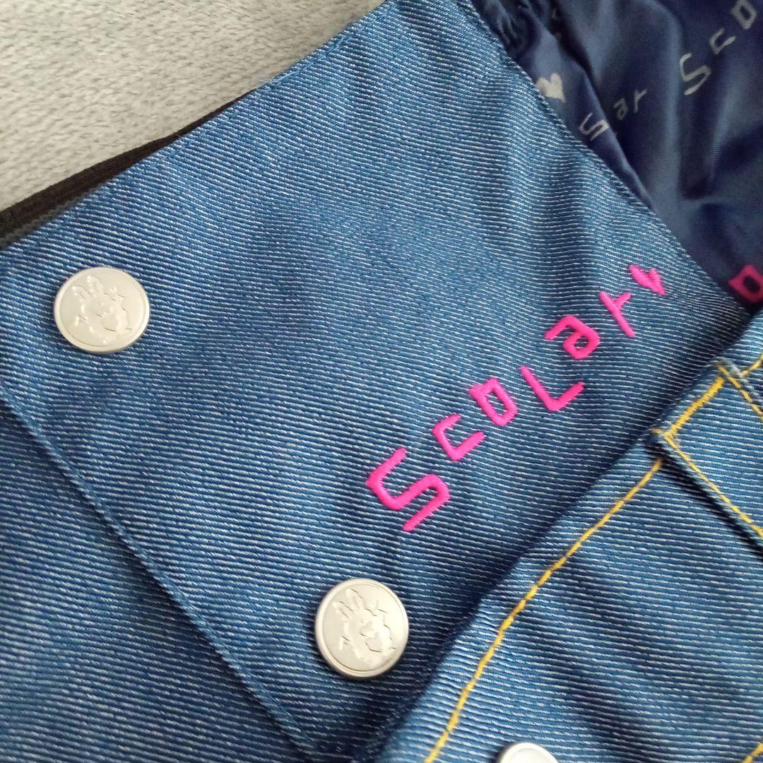 美品！　スカラー　スノーウェア　上下セット　花柄　XS