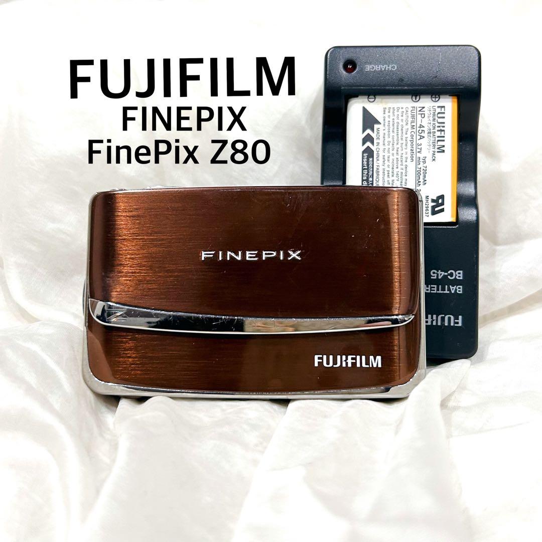【美品・動作確認済】FUJIFILM FinePix Z80 ピンク　付属品完備