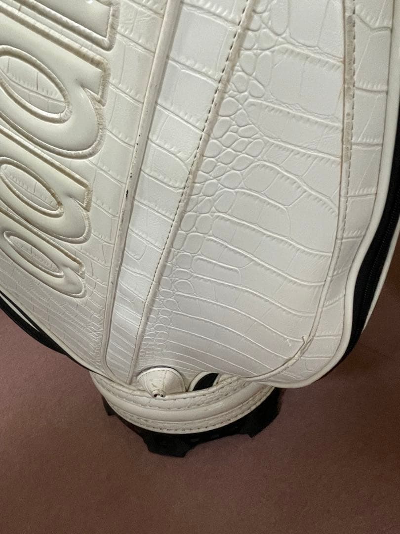 adabat クロコ型押し ゴルフバッグ