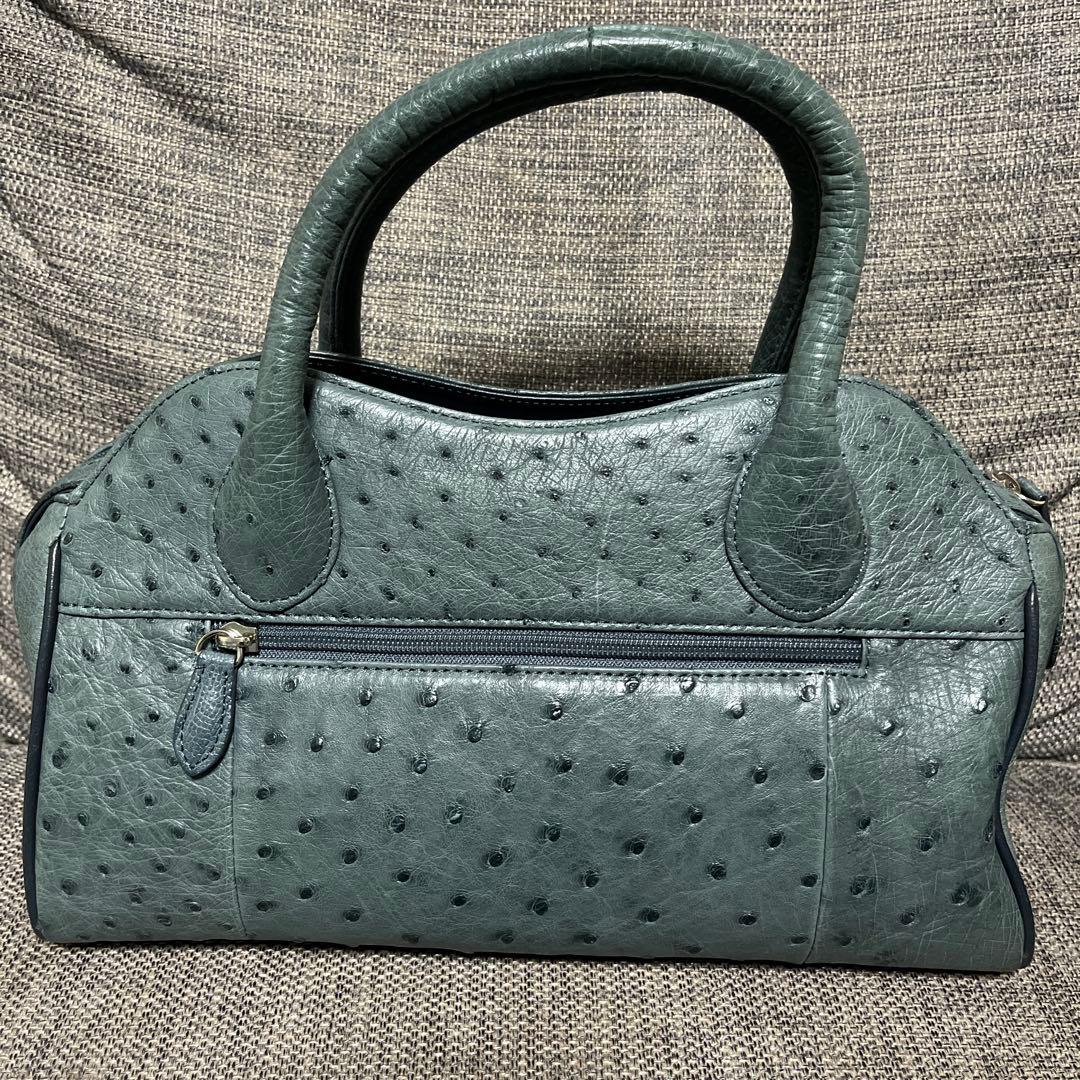 JRA オーストリッチ クラインカルー ハンドバッグ 3点セット