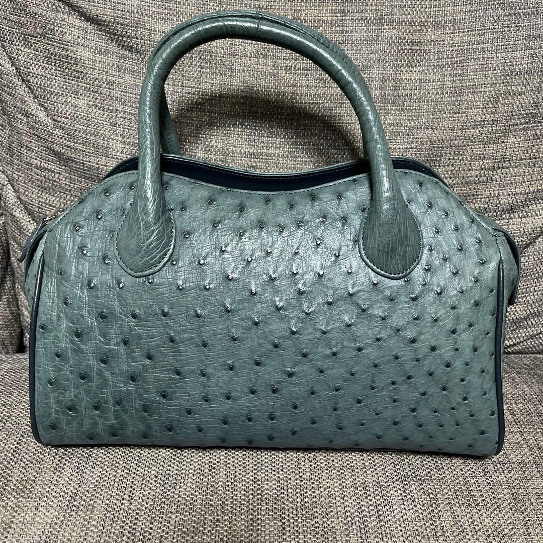 JRA オーストリッチ クラインカルー ハンドバッグ 3点セット