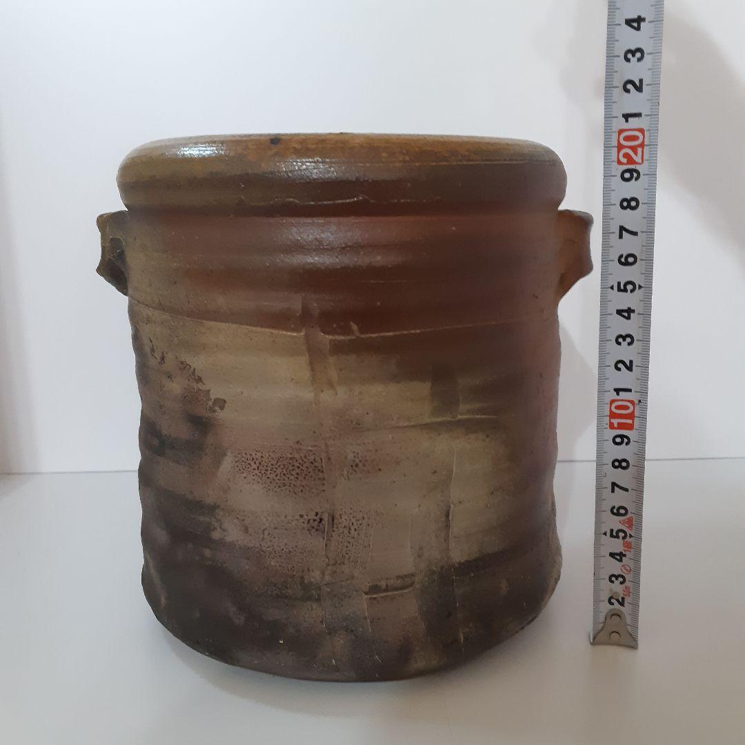 茶道具　水指　備前焼　十五代 木村長十郎 友敬