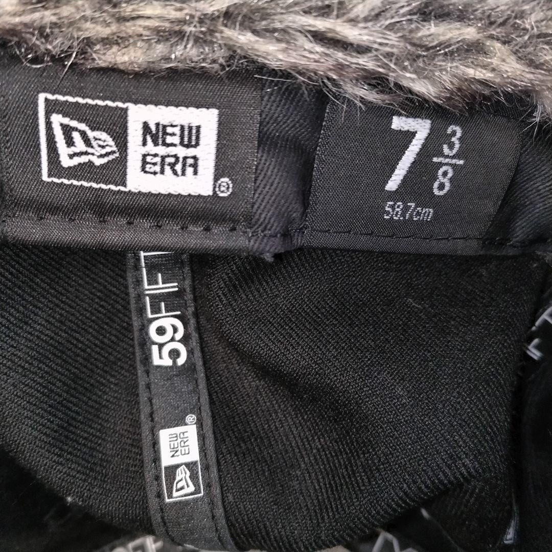 a61【入手困難】ヨウジヤマモト♤ニューエラー　ファー付きキャプ　最高デザイン