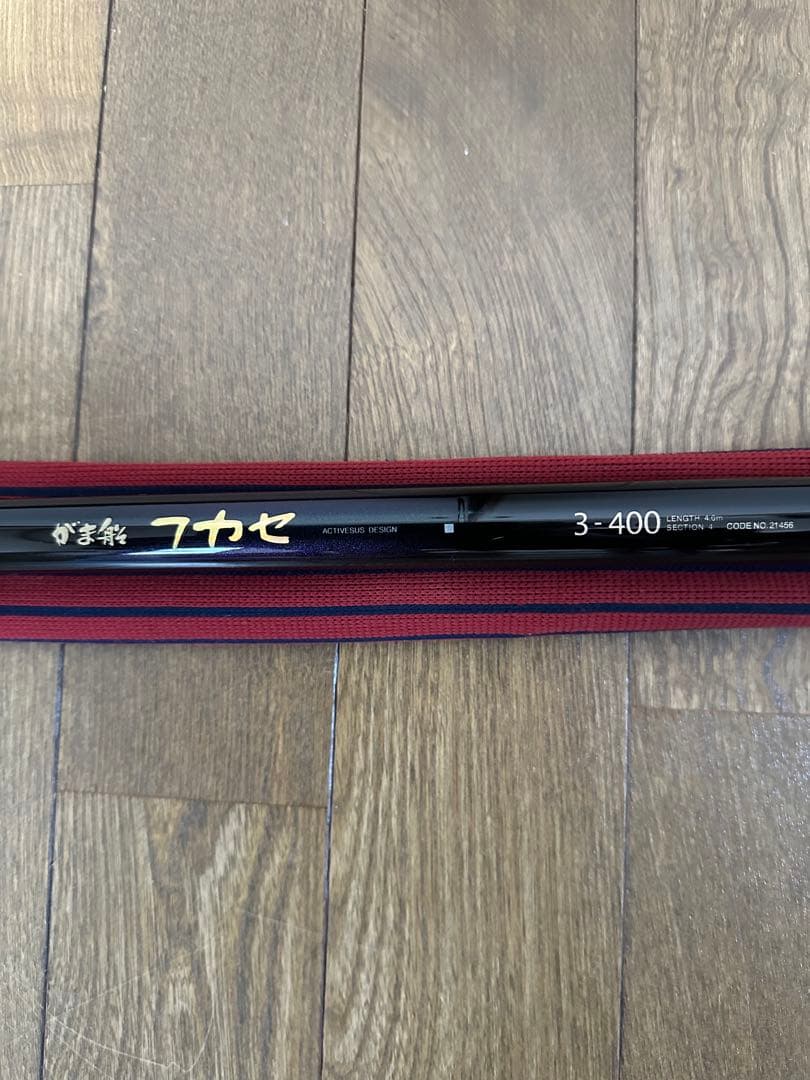 がまかつ gamakatsu がま船 フカセ 3-400 磯竿 カゴ釣り