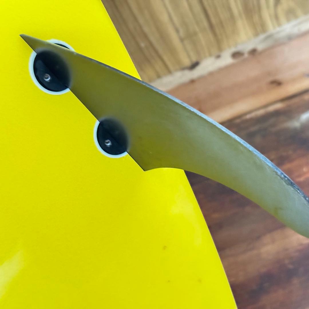 送料無料！使用回数の少ない綺麗な6.0ftファンボードサーフボードトライフィン