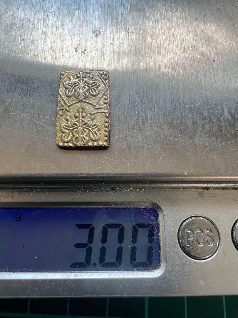 日本古金銀　明治二分金