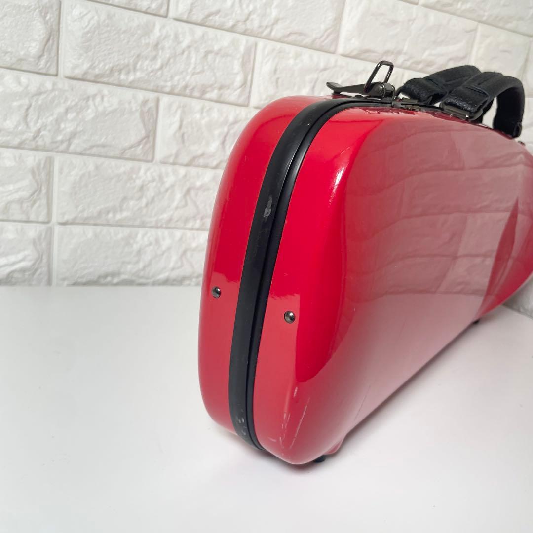 C.C.シャイニーケースII トランペット用 ハードケース レッド