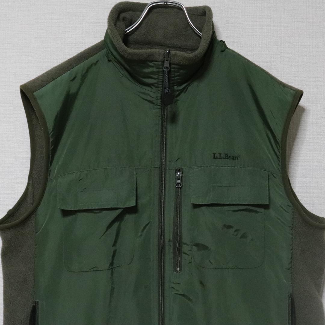 L.L.Bean エルエルビーン POLARTEC リバーシブル ベスト L