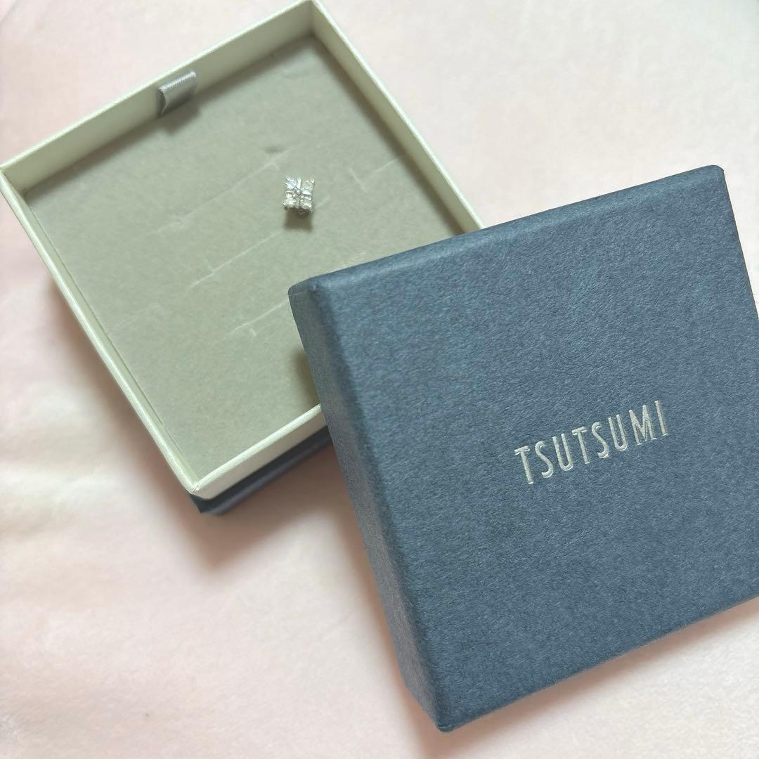 TSUTSUMI プラチナ ダイヤモンド ピアス