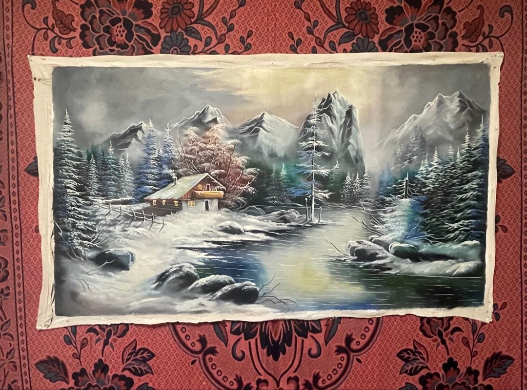 【雰囲気抜群】美しい風景画2点セット｜一点物・インテリア映え｜早い者勝ち