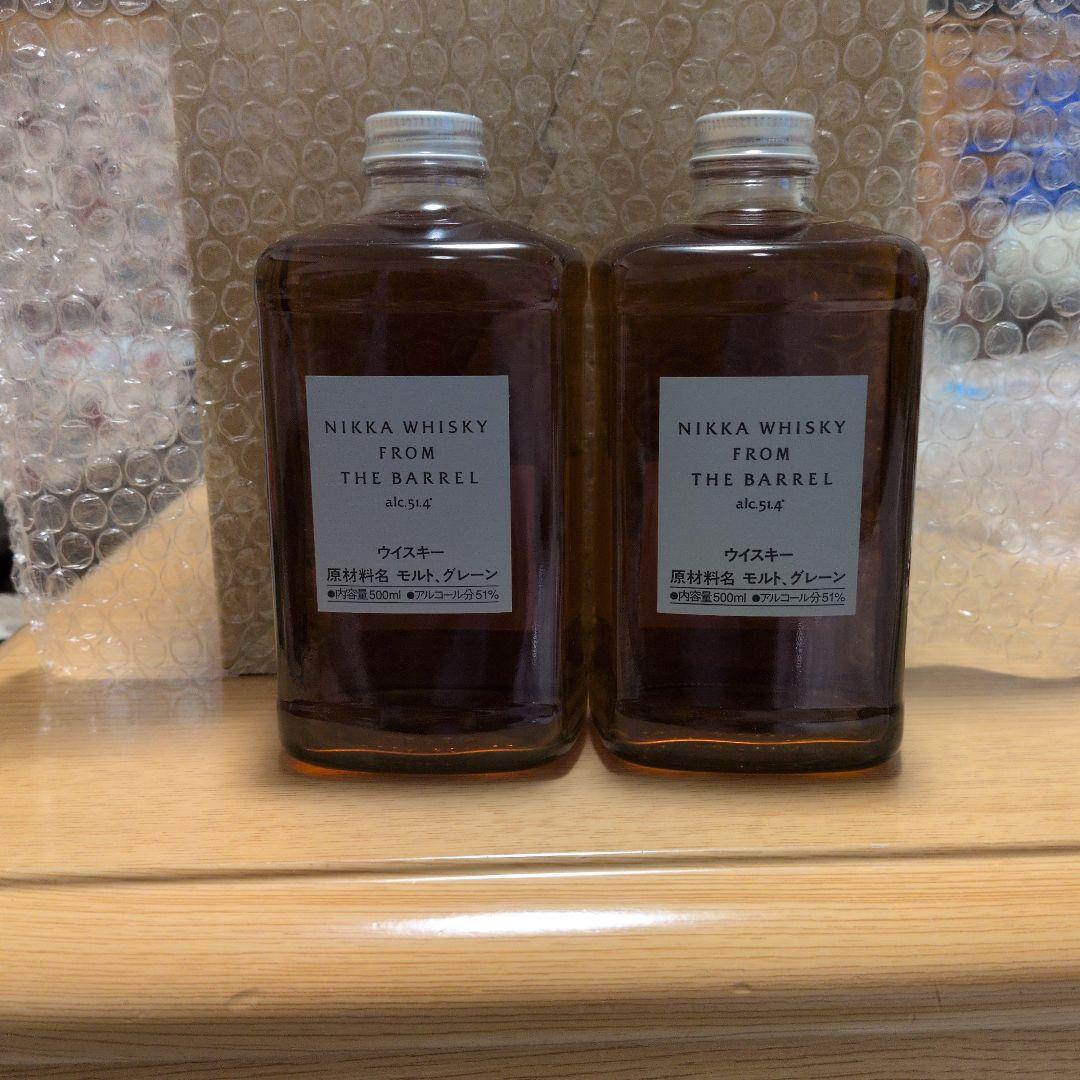 NIKKA FROM THE BARREL 500ml 51.4%銘酒新品未開封