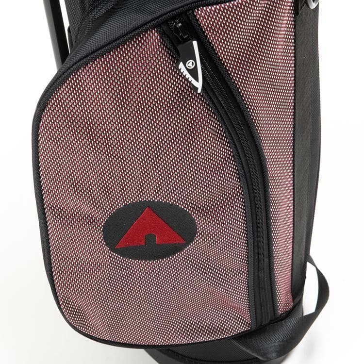 新品 AIRWALK エアーウォーク スタンドキャディバッグ フード付き BK