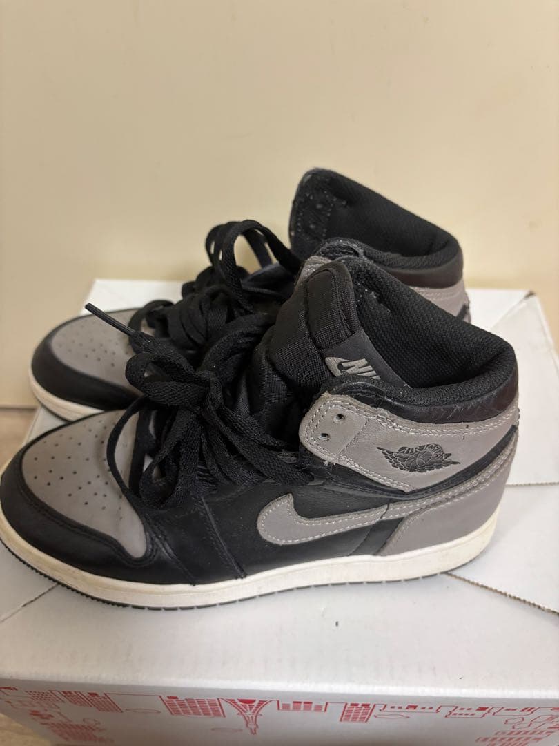 Nike Air Jordan 1 ブラック/グレー ハイカット