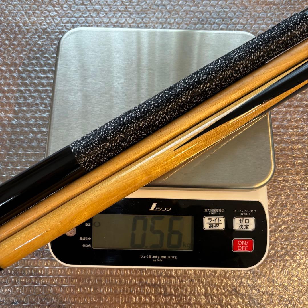 ビリヤード　キュー　3分割　ケース付き　スリーピース　19OZ