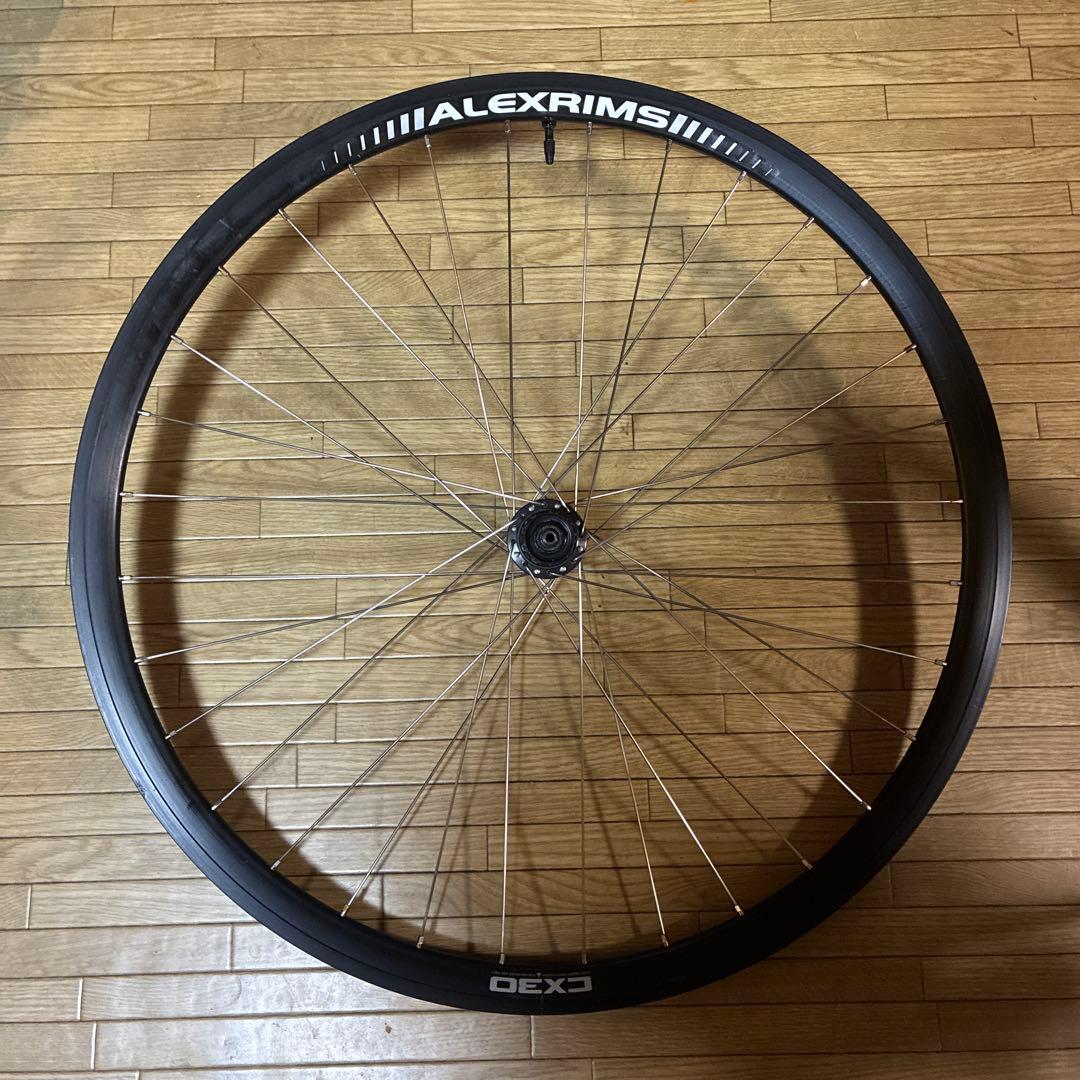ALEXRIMS CX30手組みホイール ブラック