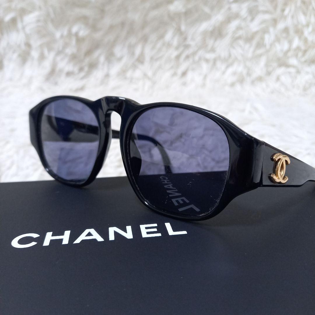 ●良品●　CHANEL　サングラス　01452　ココマーク　ゴールドエンブレム