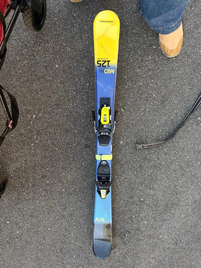 スキー、ストックセット