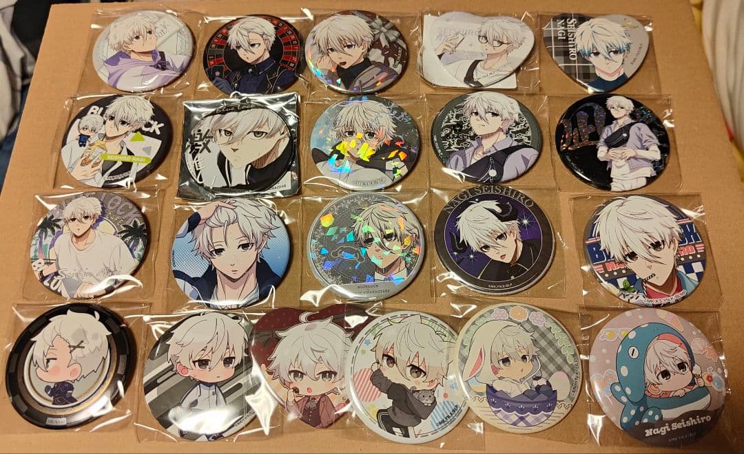 ブルーロック 缶バッジ 凪 21点セット