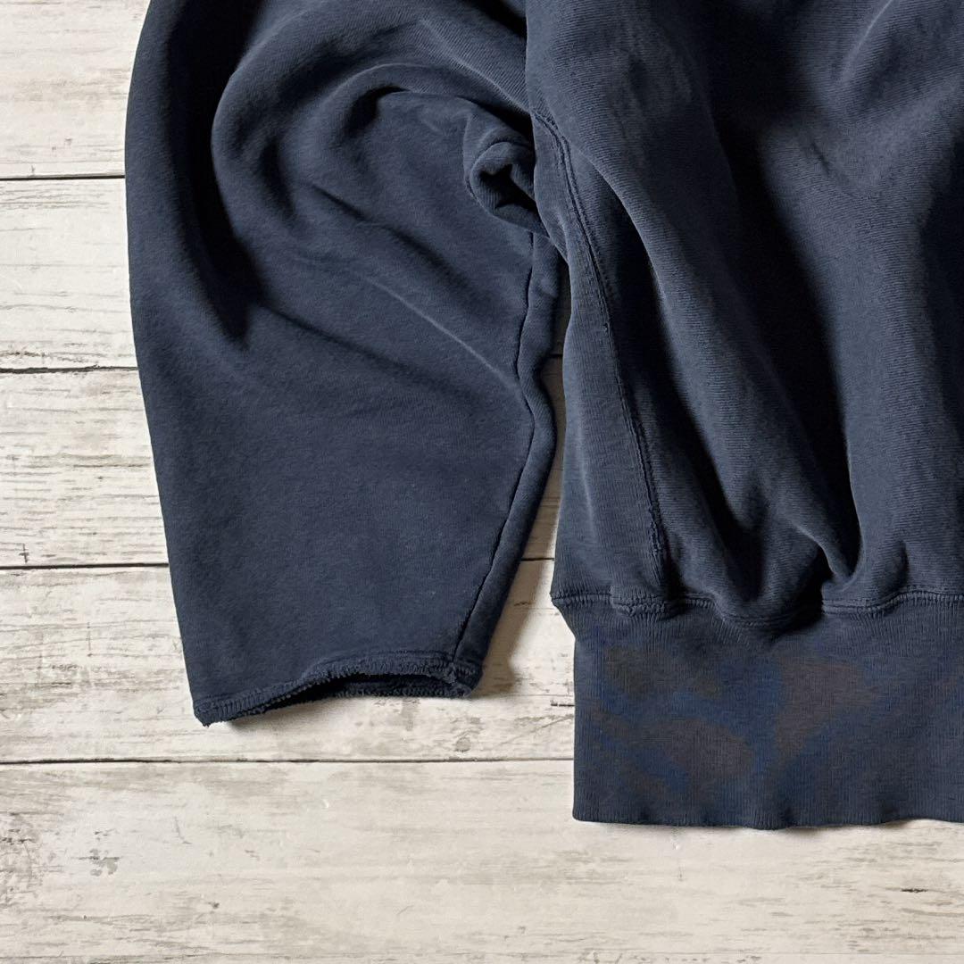 y*様 Champion リバースウィーブ L ネイビー カレッジロゴ 90s