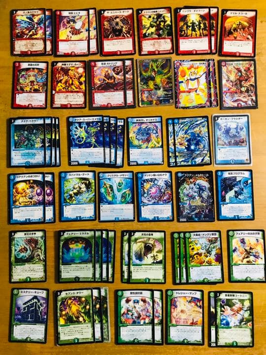 セール！ デュエマ引退！まとめ売り約6000枚！デッキパーツ多数 黒緑速攻