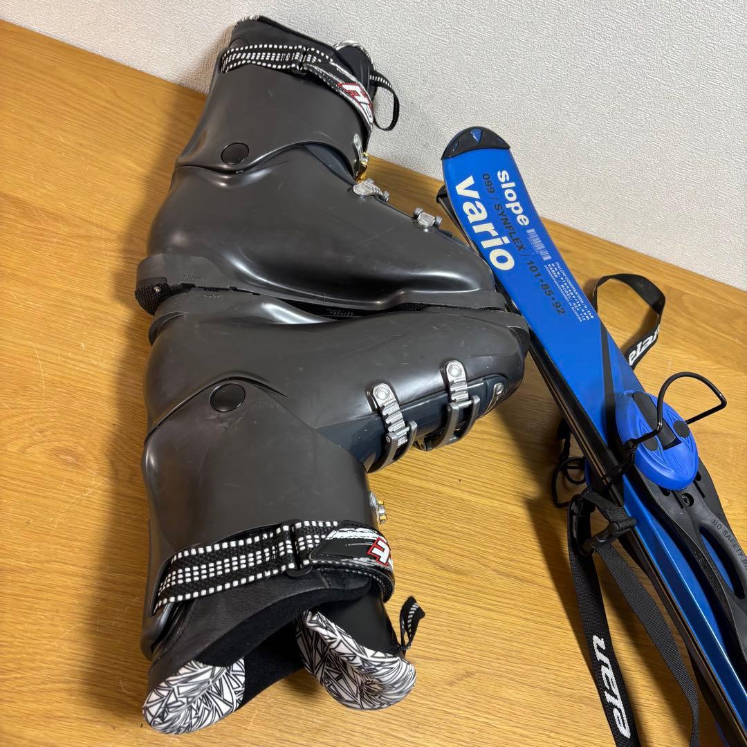 メンズ　ショートスキー　ファンスキーセット　elan28-28.5cm