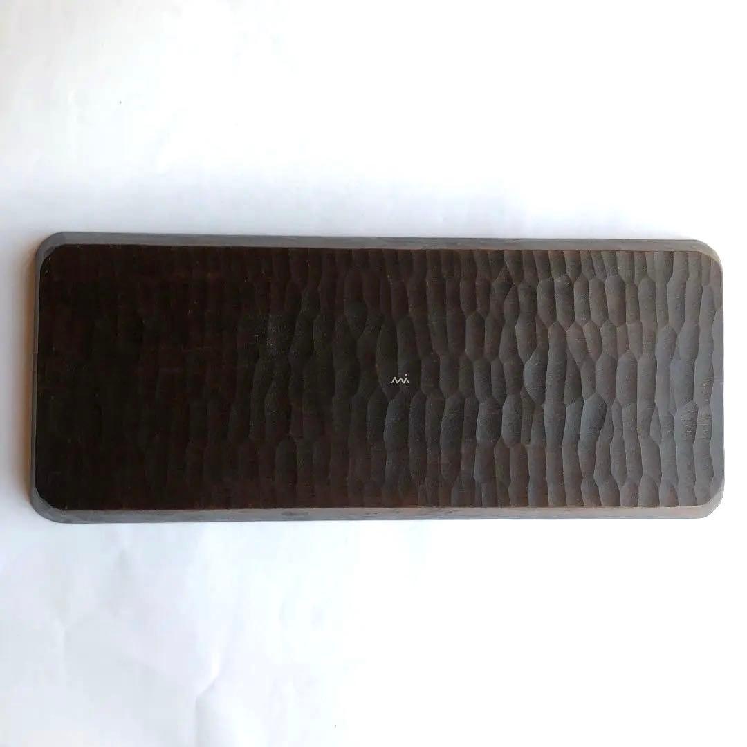 三谷龍二　36cm 特大　トレイ 漆　盆