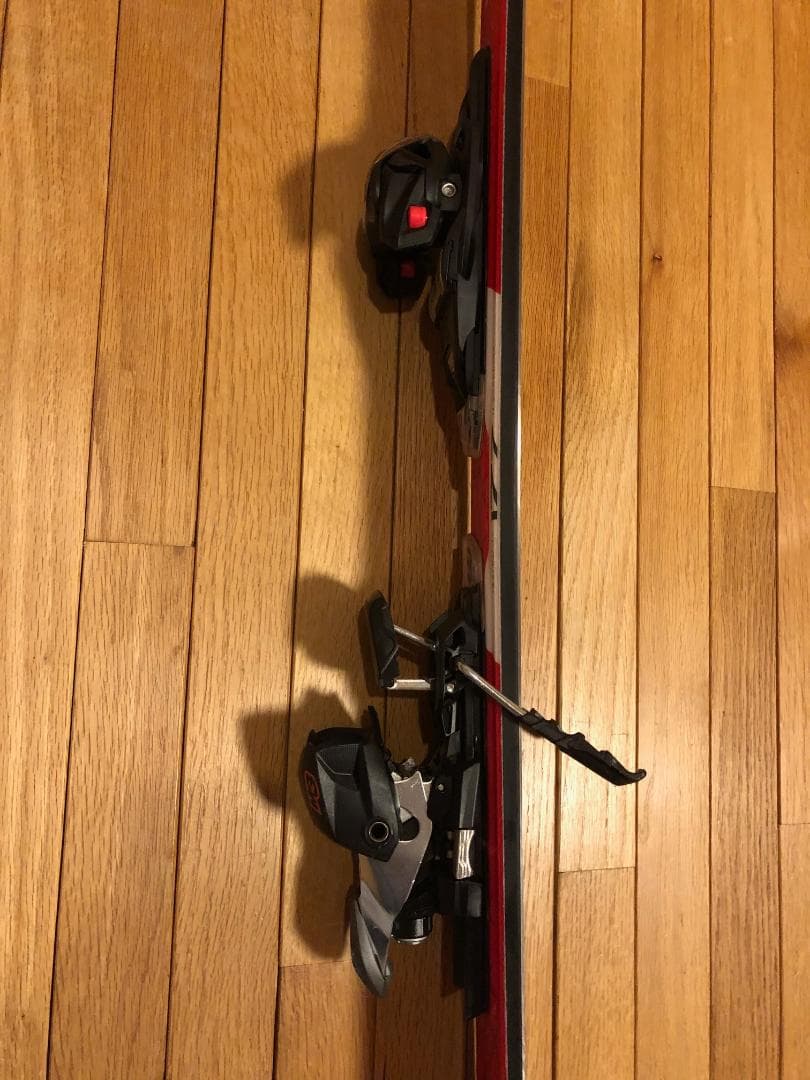 K2 IKONIC 84 スキー板 赤 バインディング付き