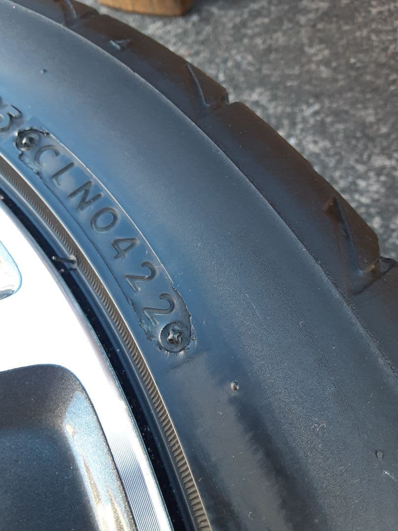 スズキ純正アルミホイール&タイヤ 4本セット