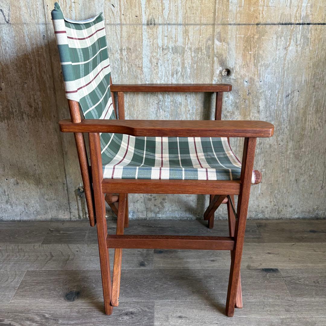 SOU WESTER ヴィンテージ ディレクターズチェア　チーク材　①