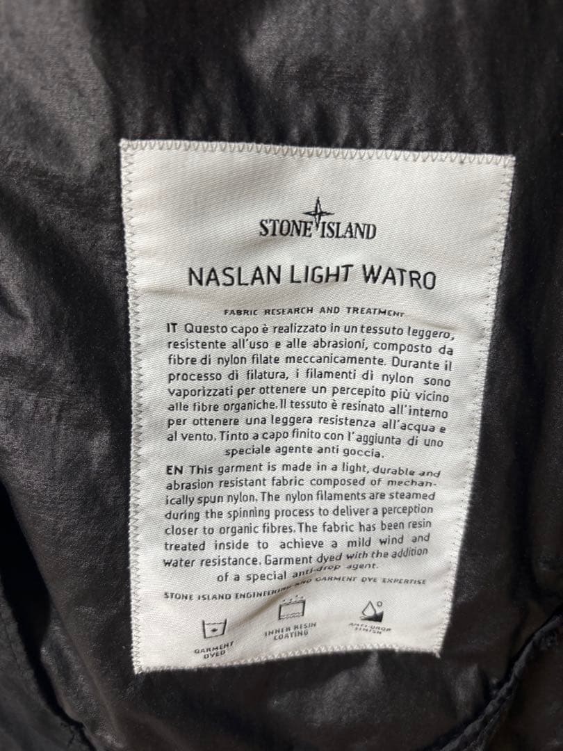 STONE  22SS NASLAN LIGHT WATRO 黒 L