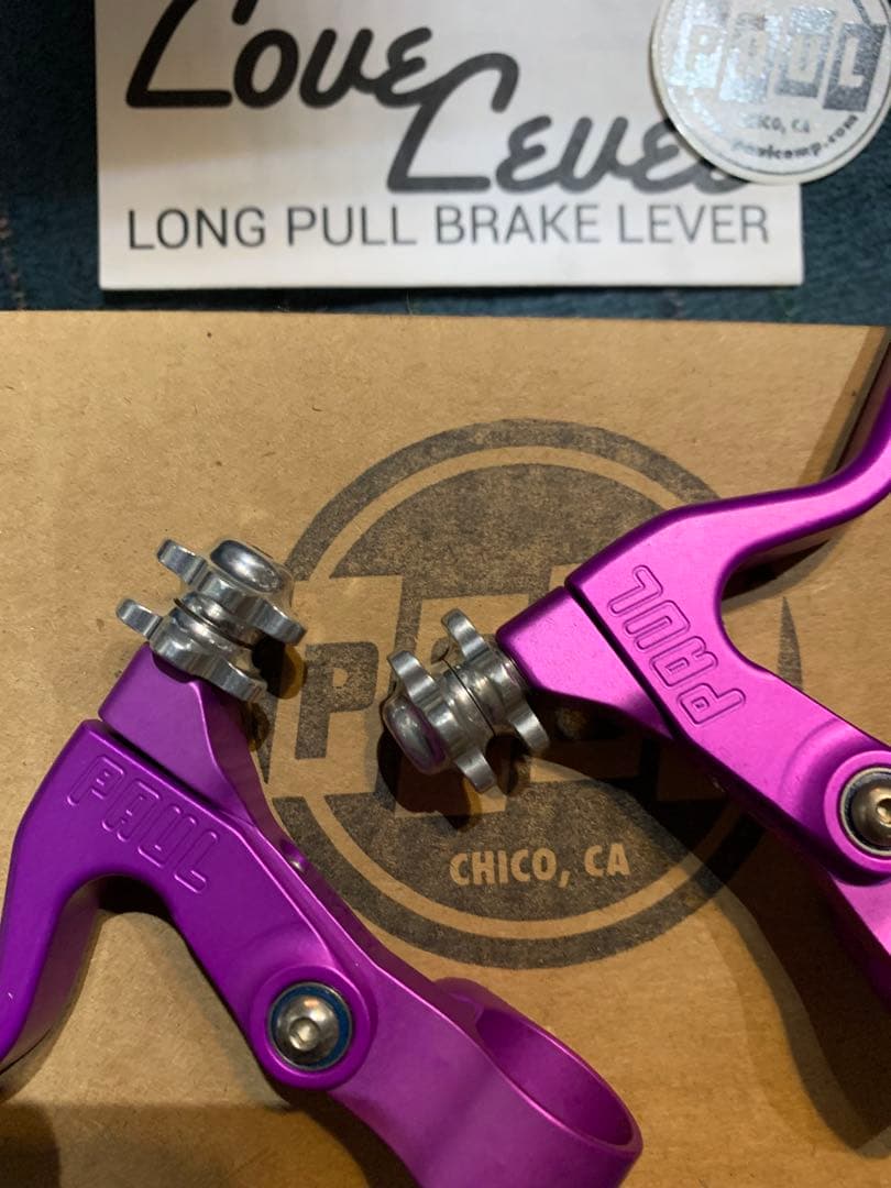 パーツ PAUL LOVE LEVER COMPACT PURPLE