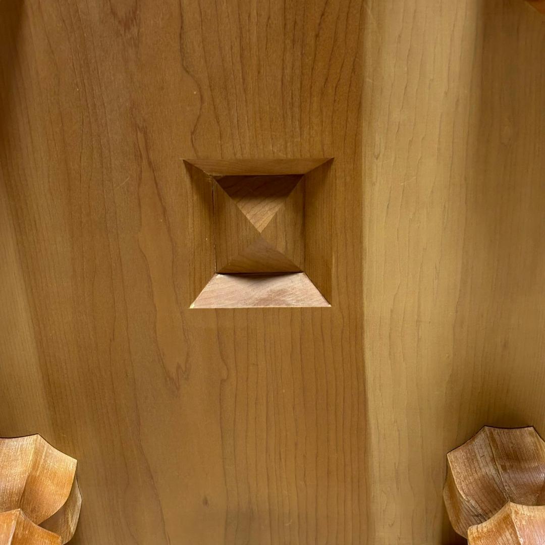 美品☆　碁盤 板目 足付 脚付碁盤